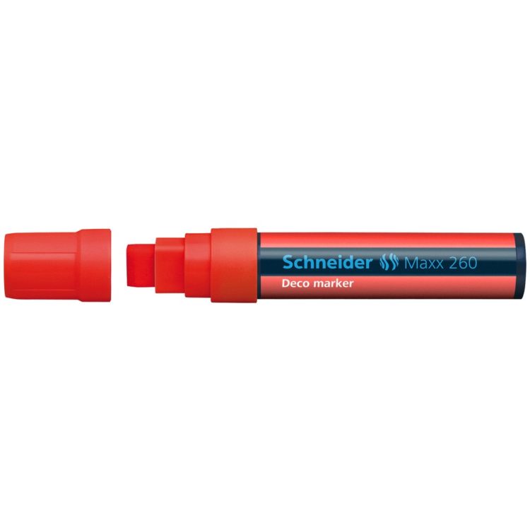 Deco Marker Schneider Maxx 260 Roșu