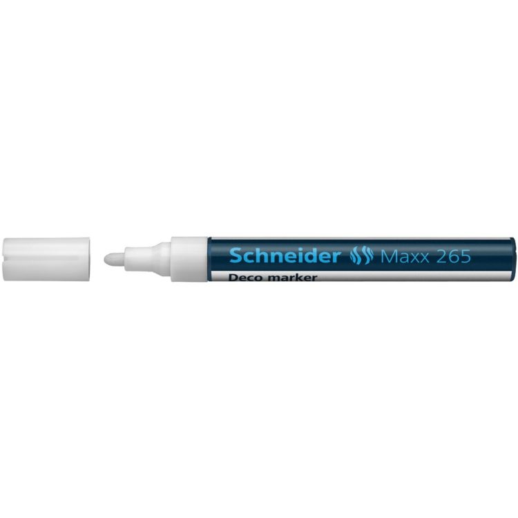 Deco Marker Schneider Maxx 265 Alb