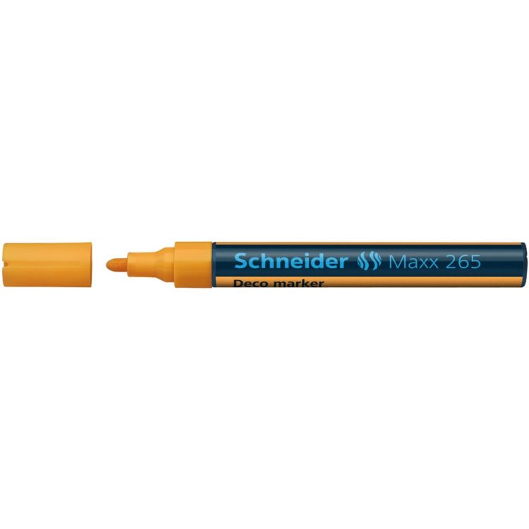 Deco Marker Schneider Maxx 265 Portocaliu