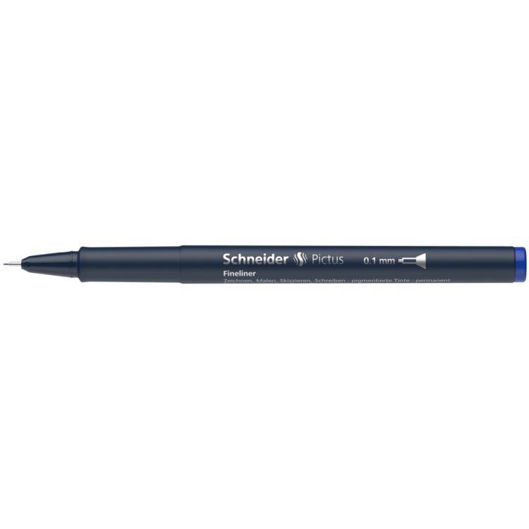 Fineliner Schneider Pictus 0,1 mm Albastru 3