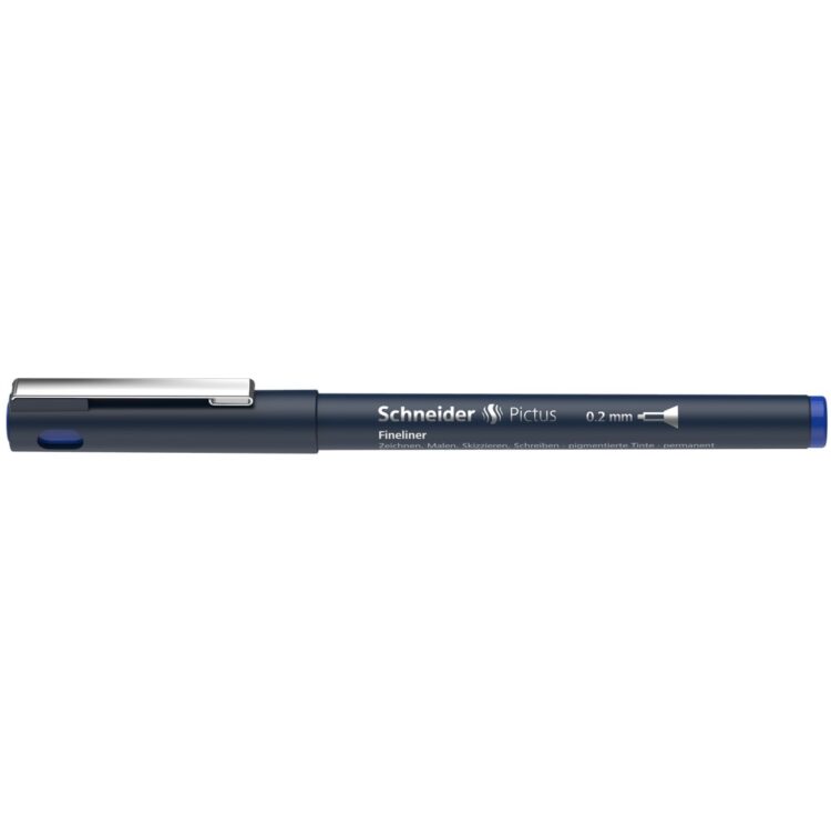 Fineliner Schneider Pictus 0,2 mm Albastru 1