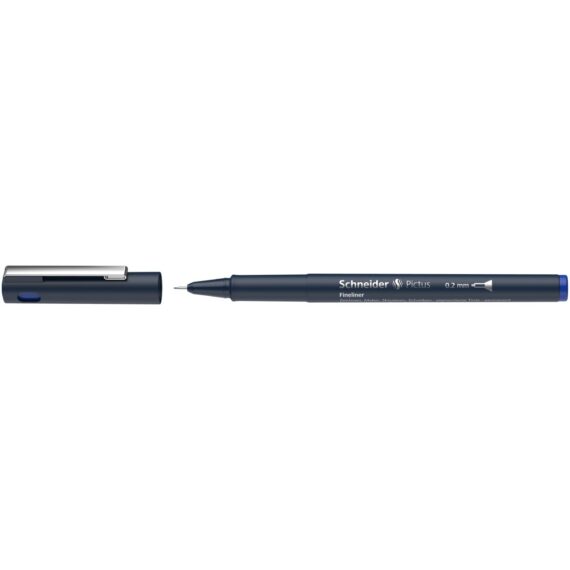 Fineliner Schneider Pictus 0,2 mm Albastru 2