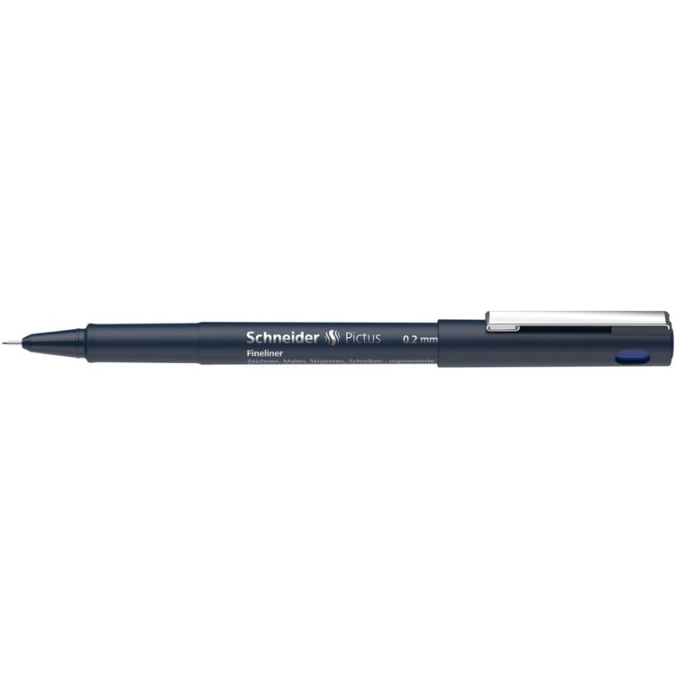 Fineliner Schneider Pictus 0,2 mm Albastru 4