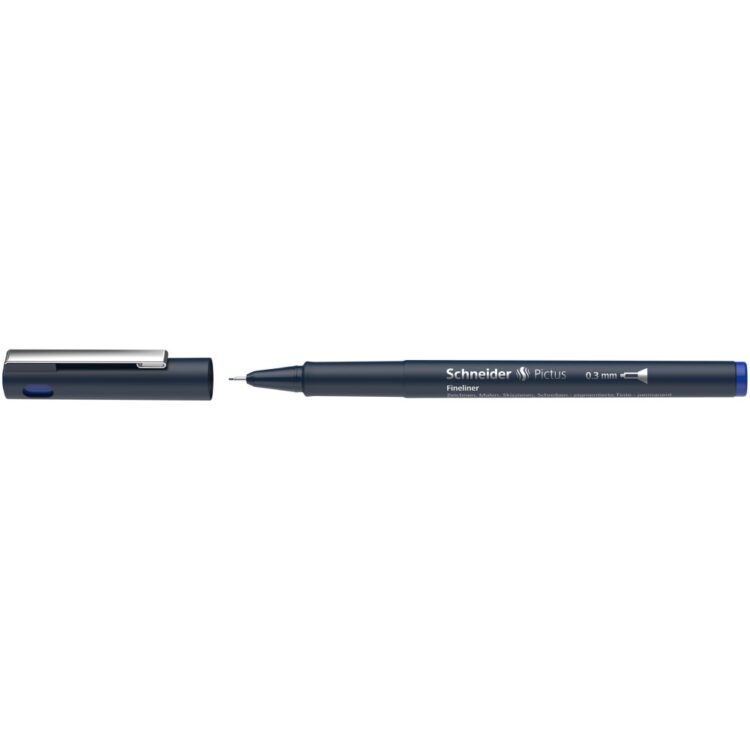 Fineliner Schneider Pictus 0,3 mm Albastru 2