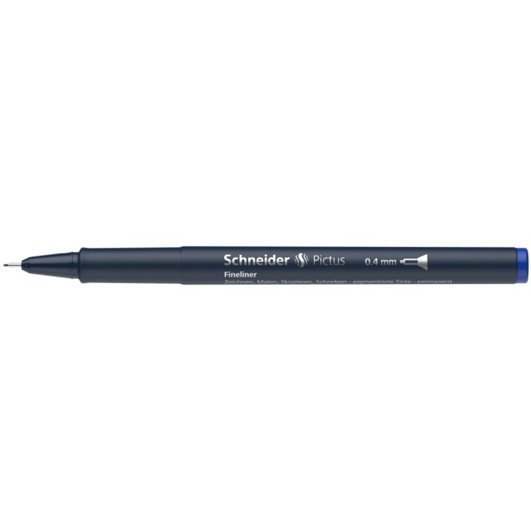 Fineliner Schneider Pictus 0,4 mm Albastru 3