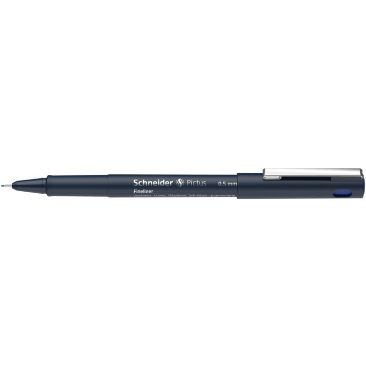 Fineliner Schneider Pictus 0,5 mm Albastru 4