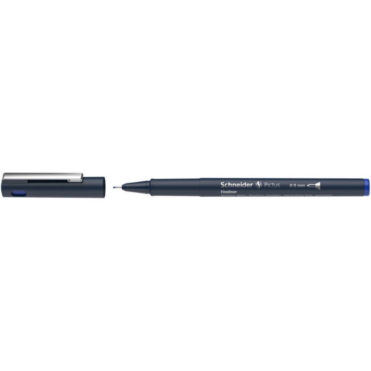 Fineliner Schneider Pictus 0,9 mm Albastru 2