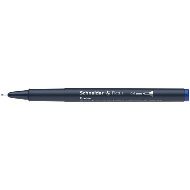 Fineliner Schneider Pictus 0,9 mm Albastru 3
