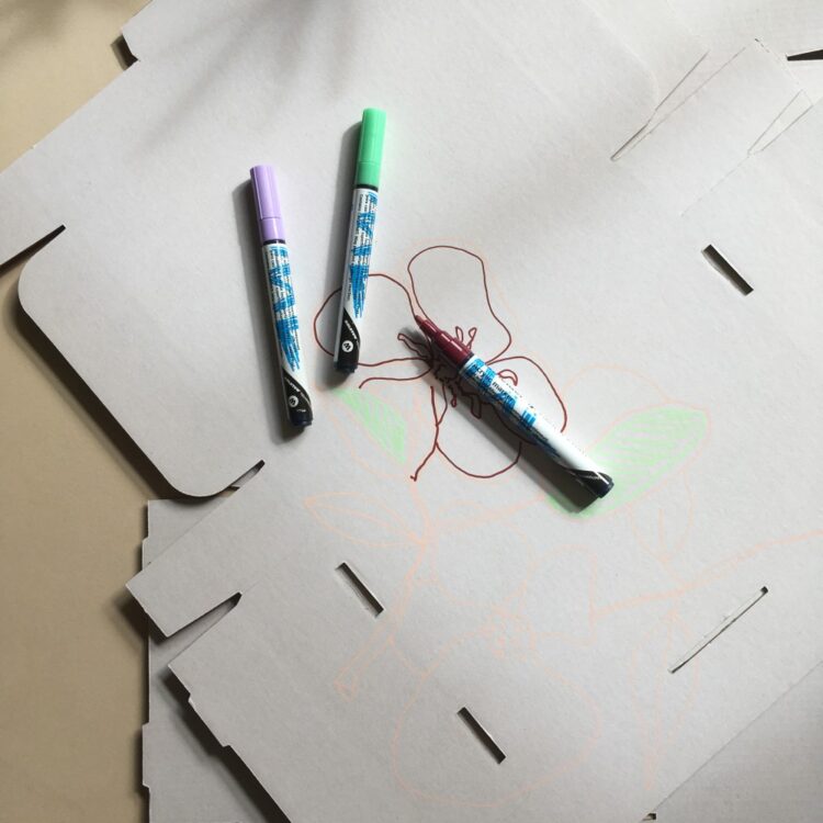 Marker cu vopsea acrilică Paint-It 310 Schneider exemplu 3