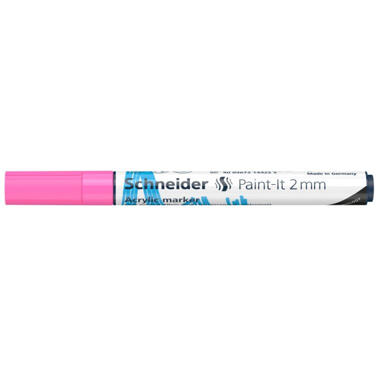 Marker cu vopsea acrilică Paint-It 310 Schneider Roz 1