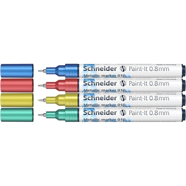 Marker metalic Paint-It 010 0,8 mm Set 2 3