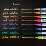 Marker metalic Paint-It 011 2 mm exemplu