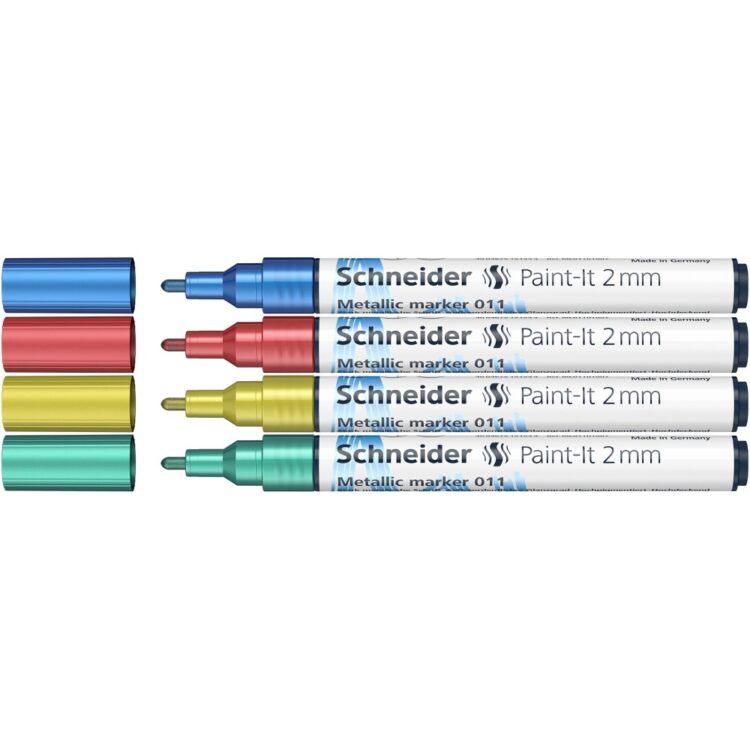 Marker metalic Paint-It 011 2 mm Set 2 3