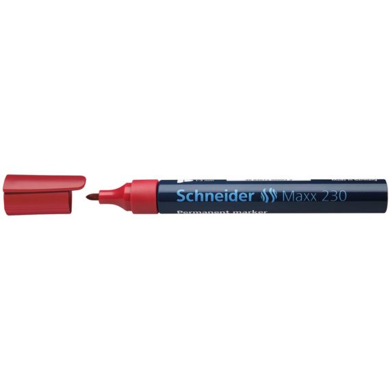 Marker Permanent Schneider Maxx 230 Roșu