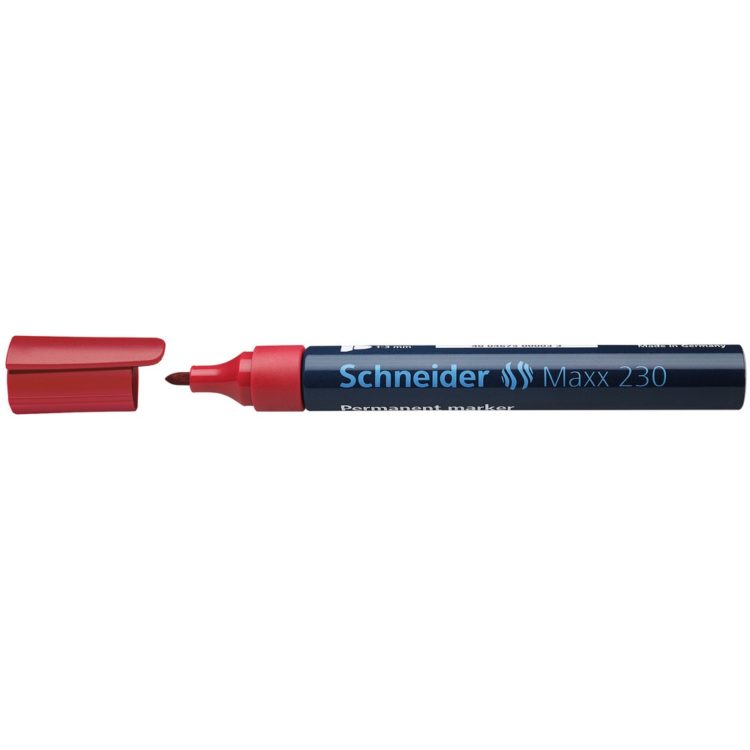 Marker Permanent Schneider Maxx 230 Roșu