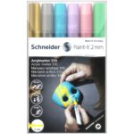 Marker cu vopsea acrilică Paint-It 310 2 mm Schneider 6 buc/set 2