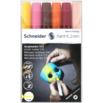 Marker cu vopsea acrilică Paint-It 310 2 mm Schneider 6 buc/set 3