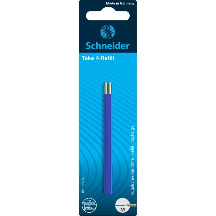 Mină Schneider Take 4 blister albastru
