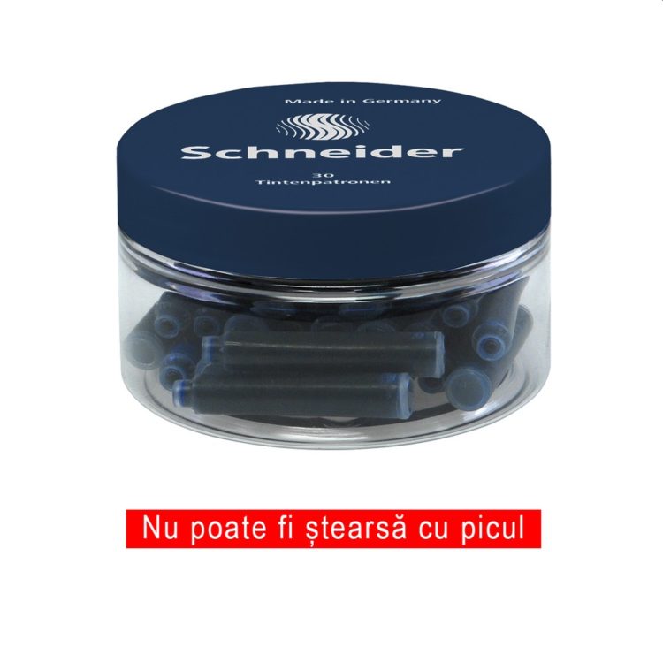 Patron cerneală Schneider albastru închis 30/borcan