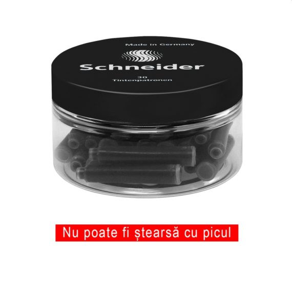 Patron cerneală Schneider neagră 30/borcan