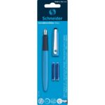 Stilou Schneider Wavy blister albastru