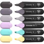 Textmarker Schneider Job 6 cul/set inclusiv gri 2