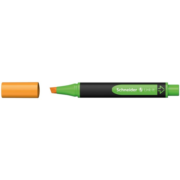 Textmarker Schneider Link-It Portocaliu